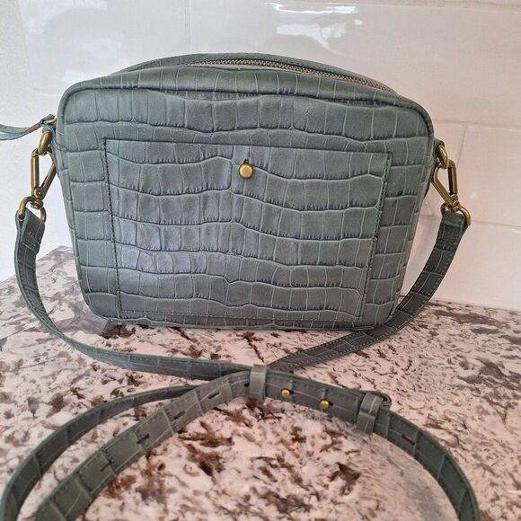 Madewell Green color Leather crossbody - Picture 1 of 12